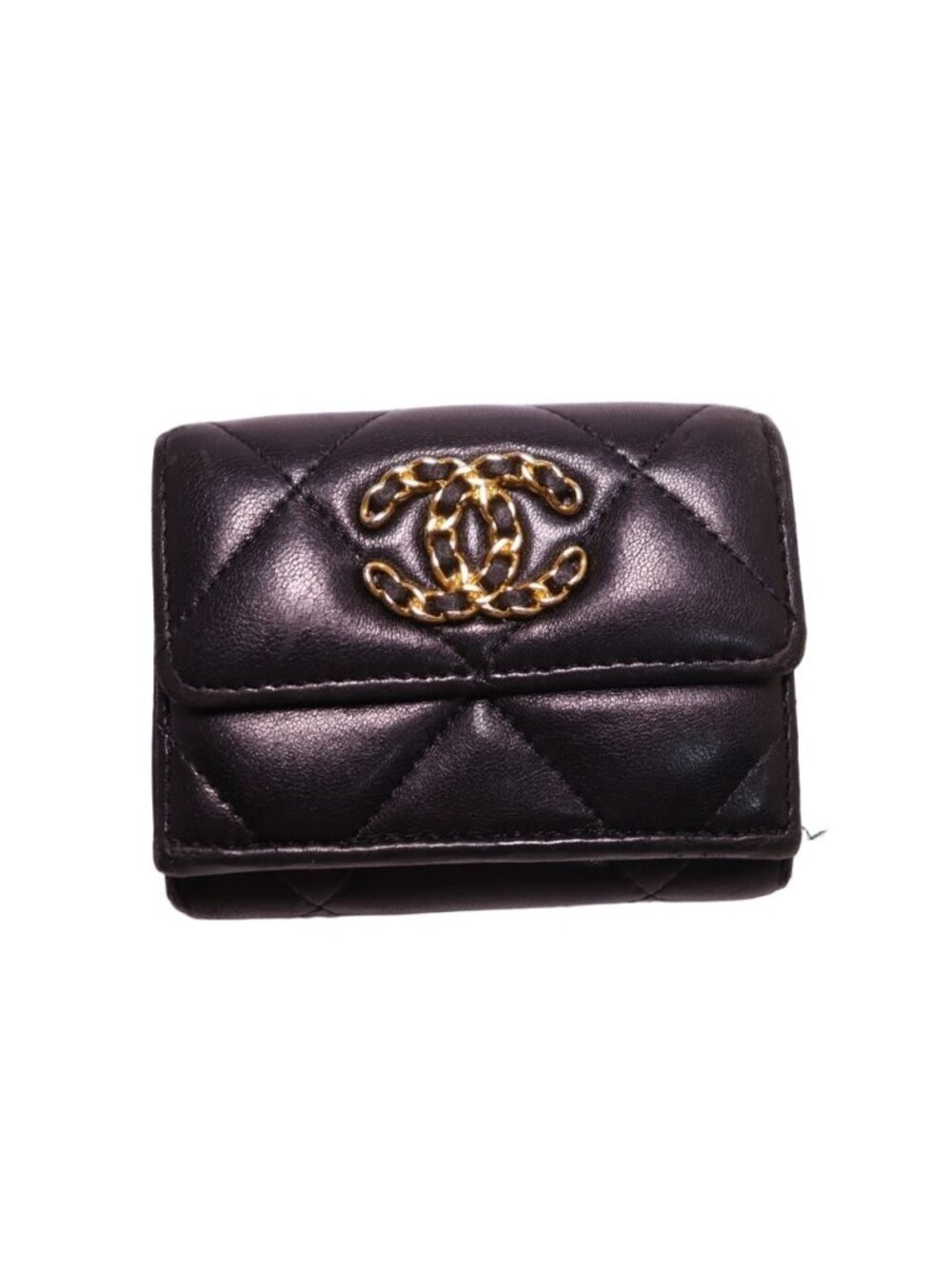 Chanel Lambskin Trifold Wallet